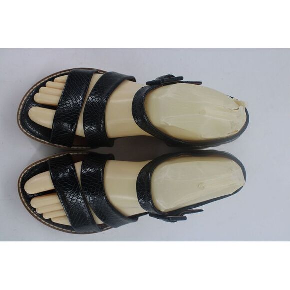 Franco Sarto Womens Colton Strapped Sandals Black Size: 7M - Picture 3 of 11